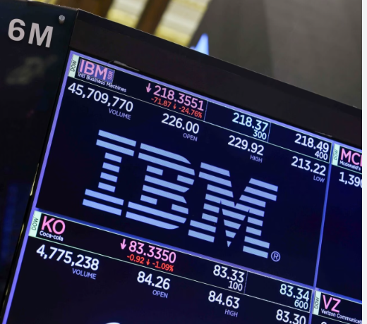 ibm stock price