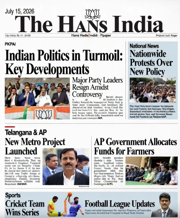 hans india epaper