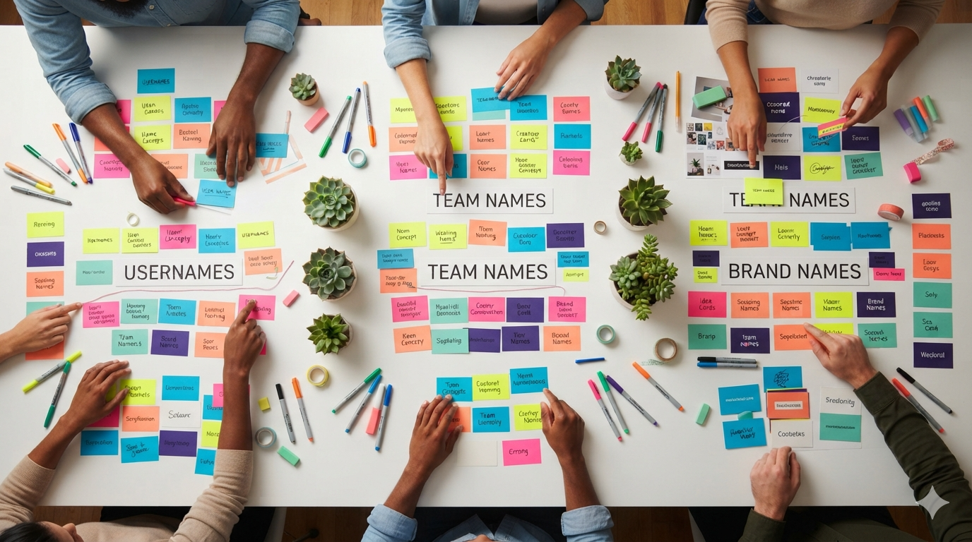 UserTeamNames: Your Go-To Resource for Creative Usernames, Team Names, and Brand Name Ideas